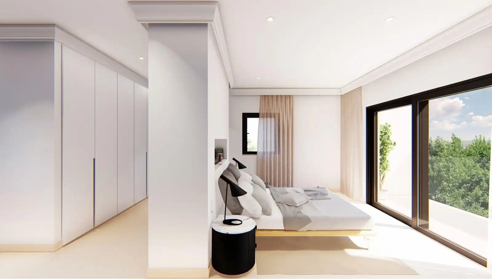 Habitación de Casa o chalet en venta en Sant Joan d'Alacant con Jardín privado, Terraza y Piscina