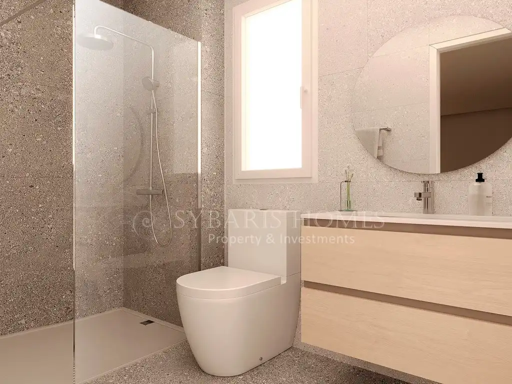 Baño de Casa o chalet en venta en Benidorm con Aire acondicionado, Jardín privado y Terraza