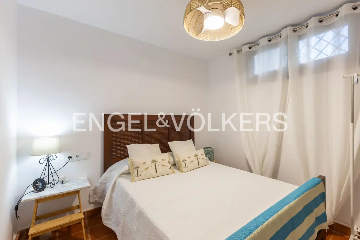 Bedroom of Houses for rent in Riba-roja de Túria  with Air Conditioner, Heating and Private garden
