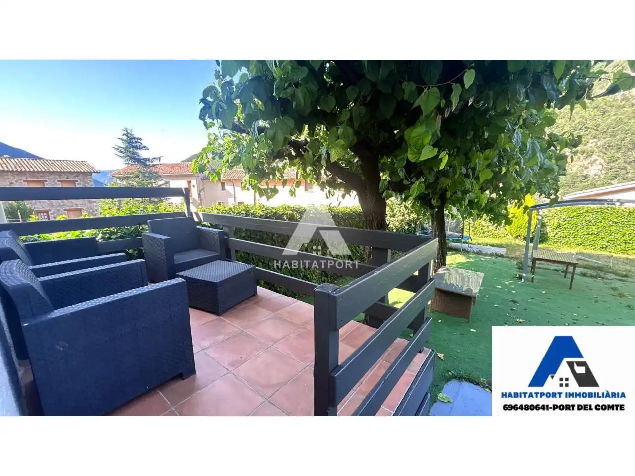 Terraza de Casa o chalet en venta en La Coma i la Pedra con Calefacción, Jardín privado y Amueblado