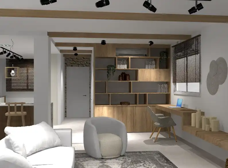 Sala de estar de Casa o chalet en venta en Sant Cebrià de Vallalta con Aire acondicionado, Calefacción y Jardín privado