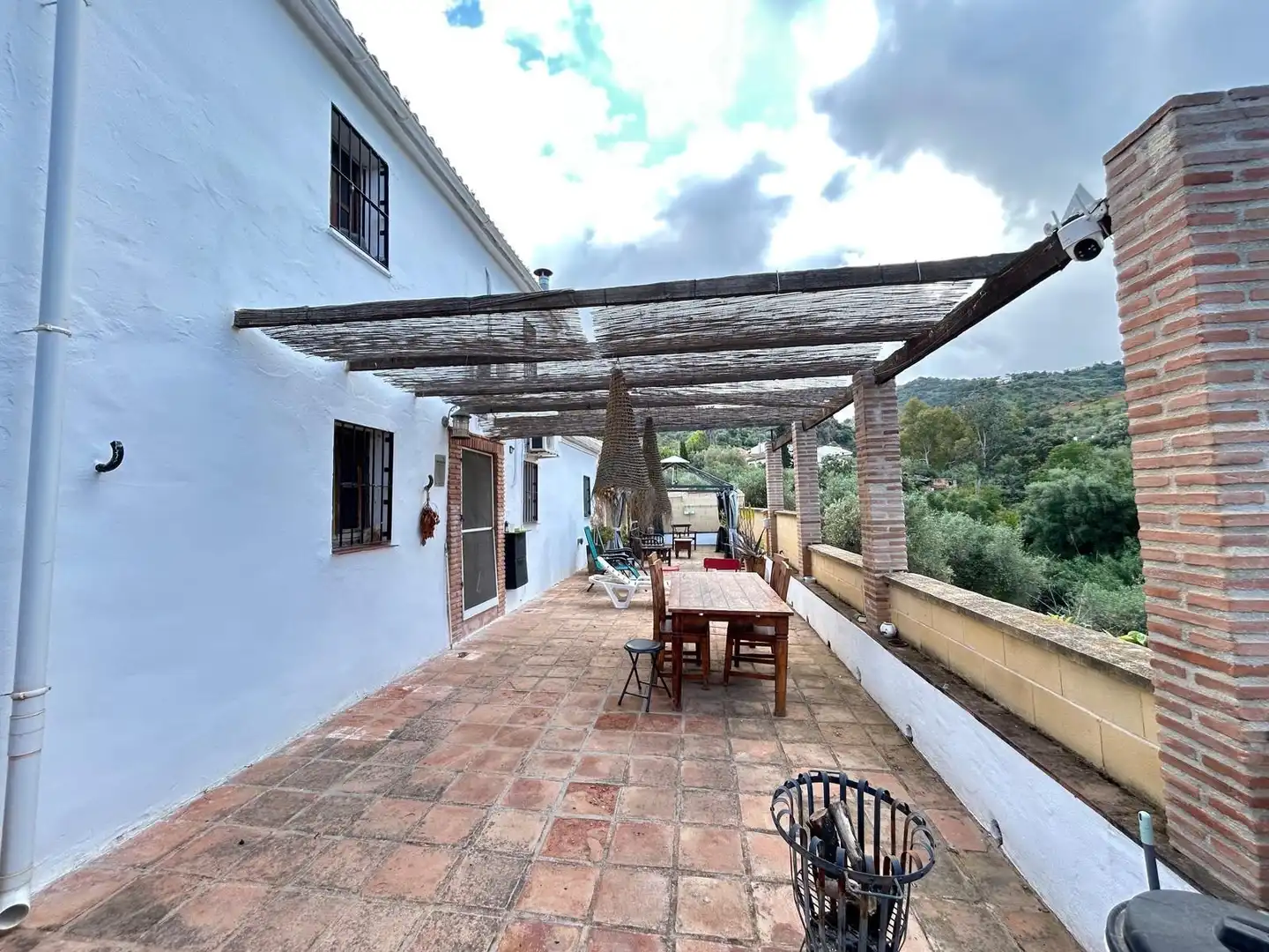 Terrace of Houses for sale in Almogía  with Air Conditioner and Furnished