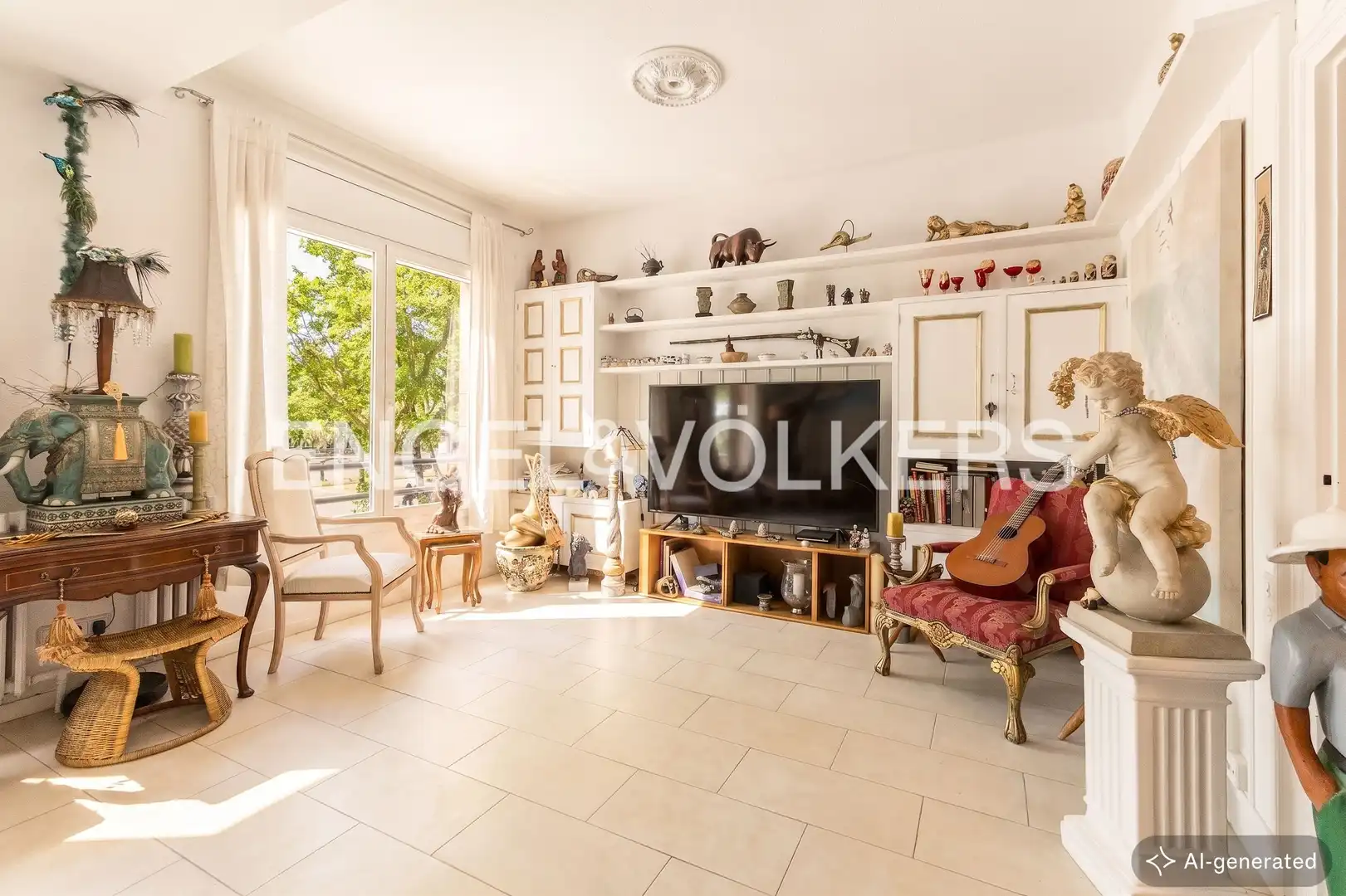 Sala de estar de Piso en venta en Barcelona con Aire acondicionado, Calefacción y Terraza