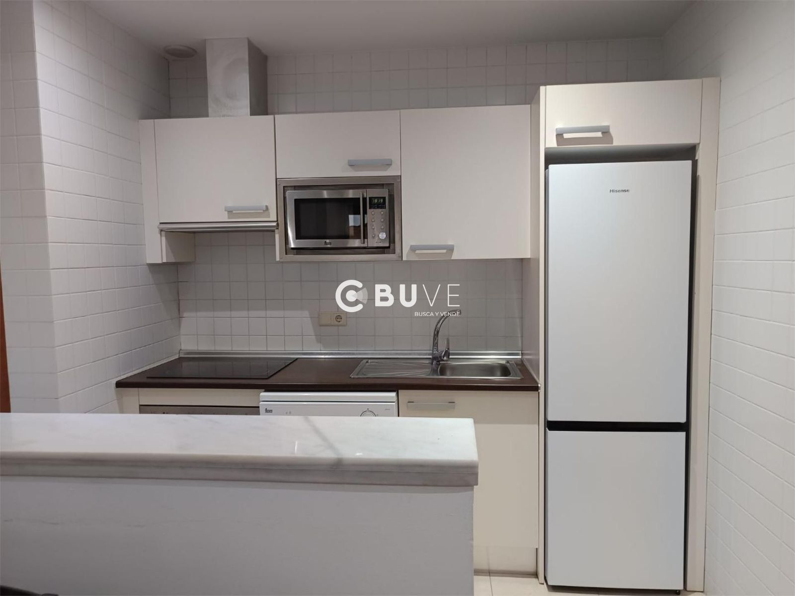Kitchen of Flat for sale in Bormujos  with Air Conditioner, Heating and Furnished