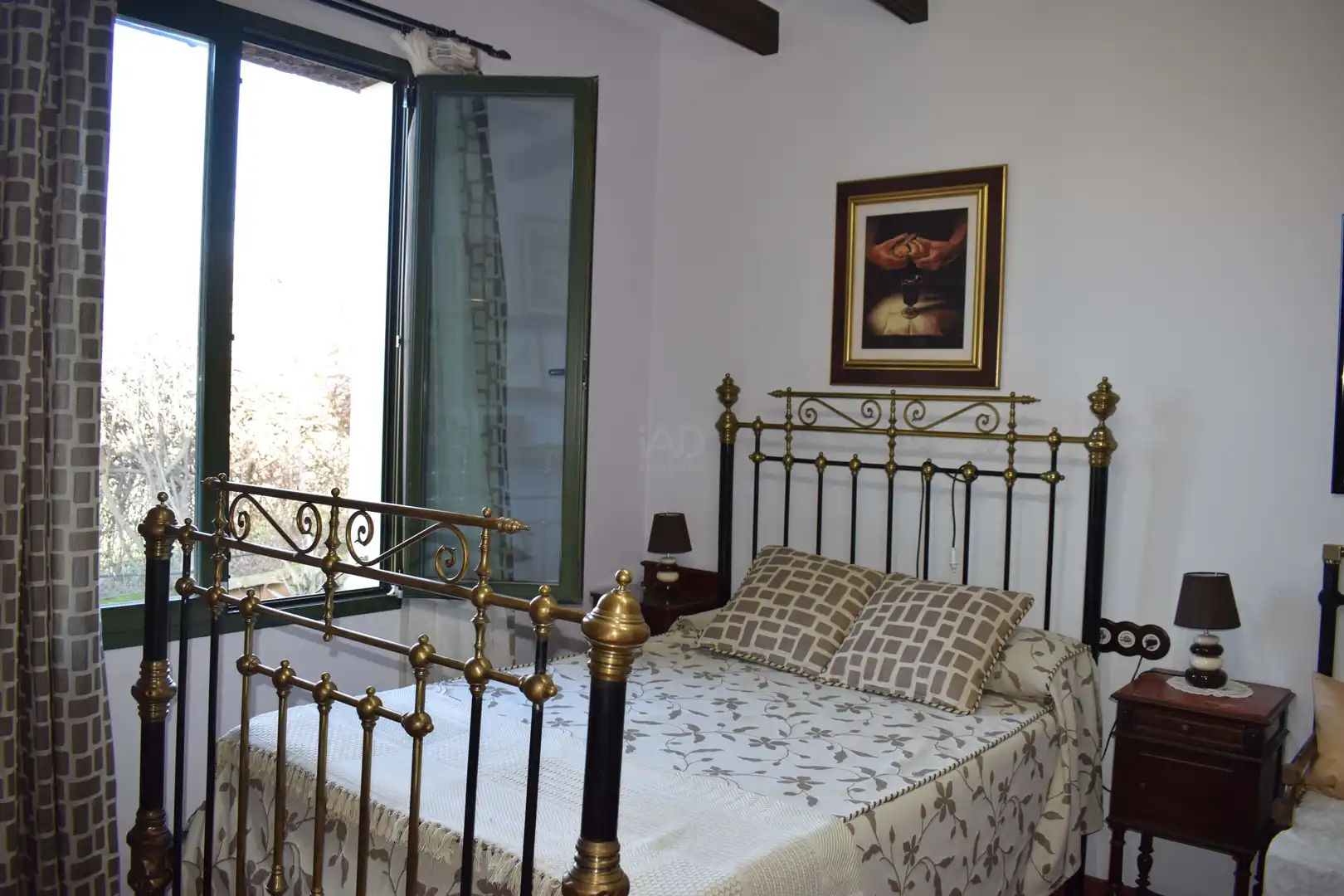 Schlafzimmer von Country house zum Verkauf in Pedrera mit Heizung und Schwimmbad