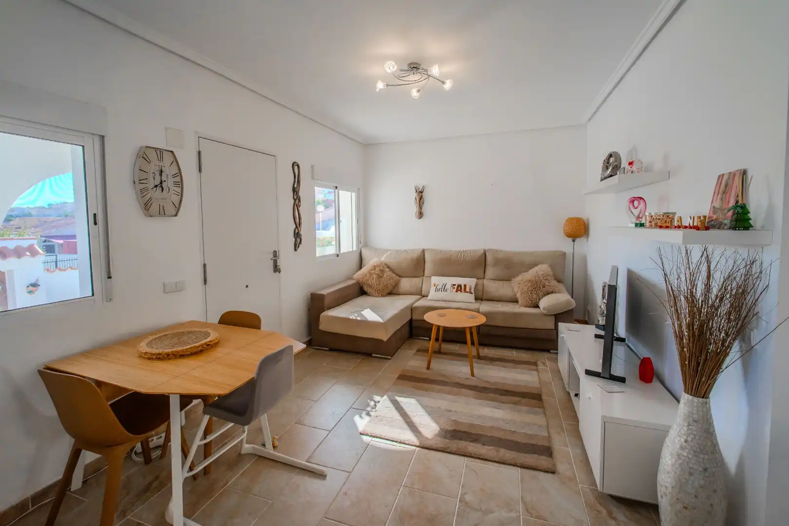 Sala d'estar de Casa o xalet en venda en Rojales amb Terrassa, Traster i Piscina