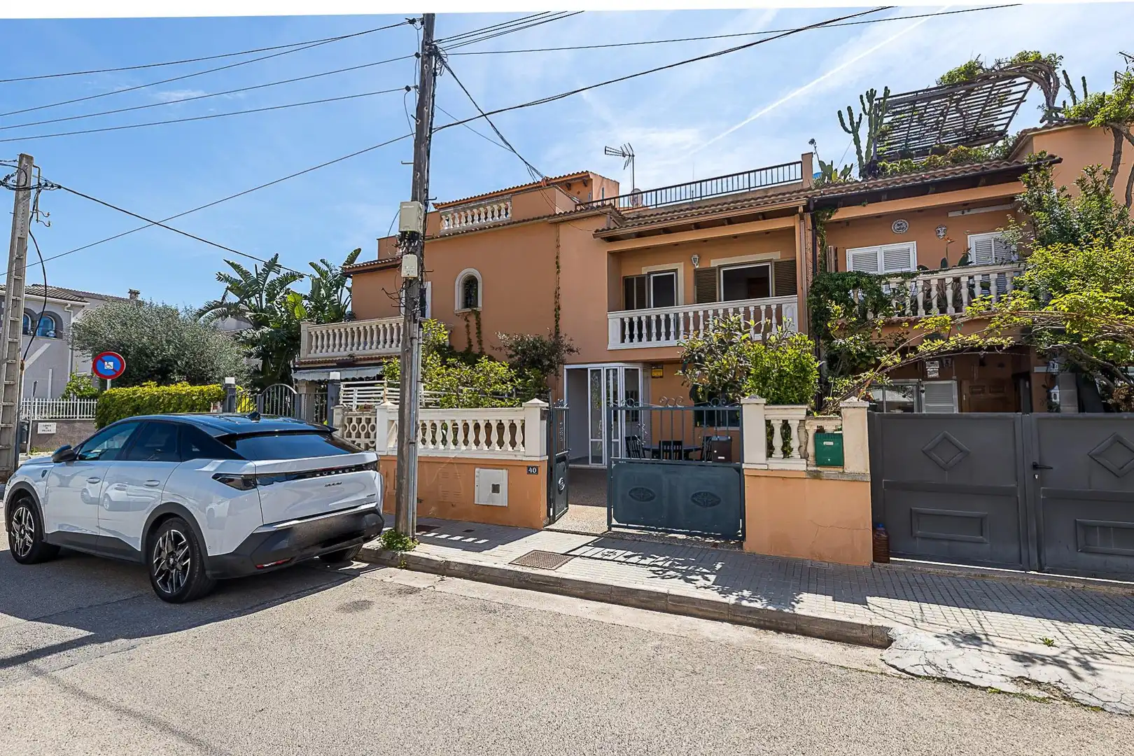 Vista exterior de Casa adosada en venda en  Palma de Mallorca amb Calefacció i Terrassa