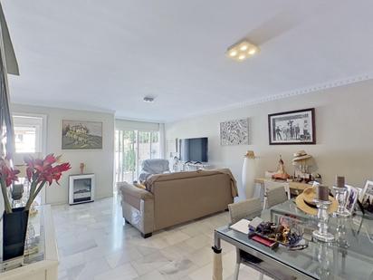 Living room of Single-family semi-detached for sale in Málaga Capital  with Air Conditioner and Terrace