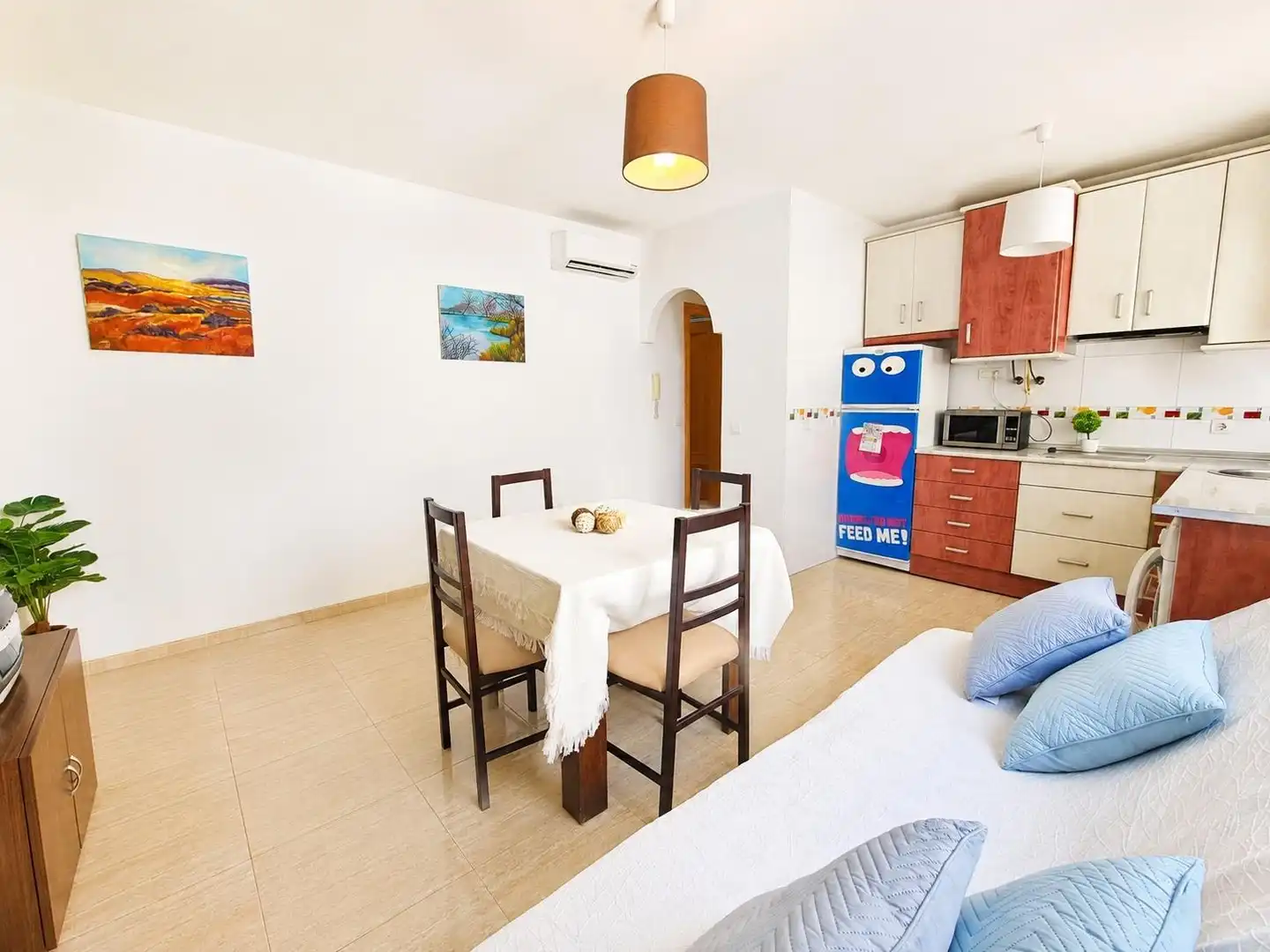 Comedor de Piso en venta en Roquetas de Mar con Aire acondicionado, Calefacción y Amueblado