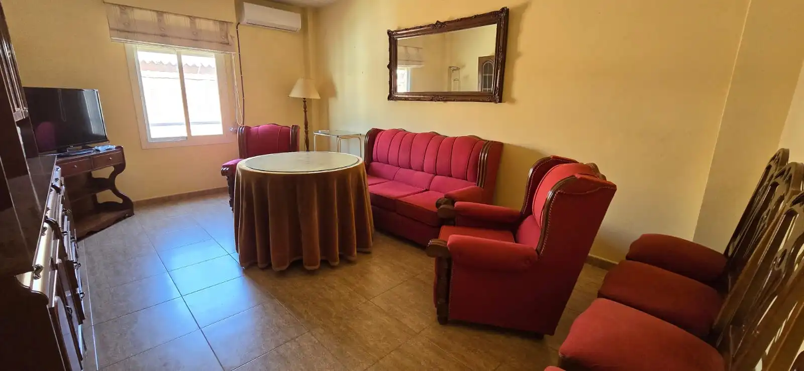 Sala de estar de Piso de alquiler en Úbeda con Aire acondicionado, Calefacción y Amueblado