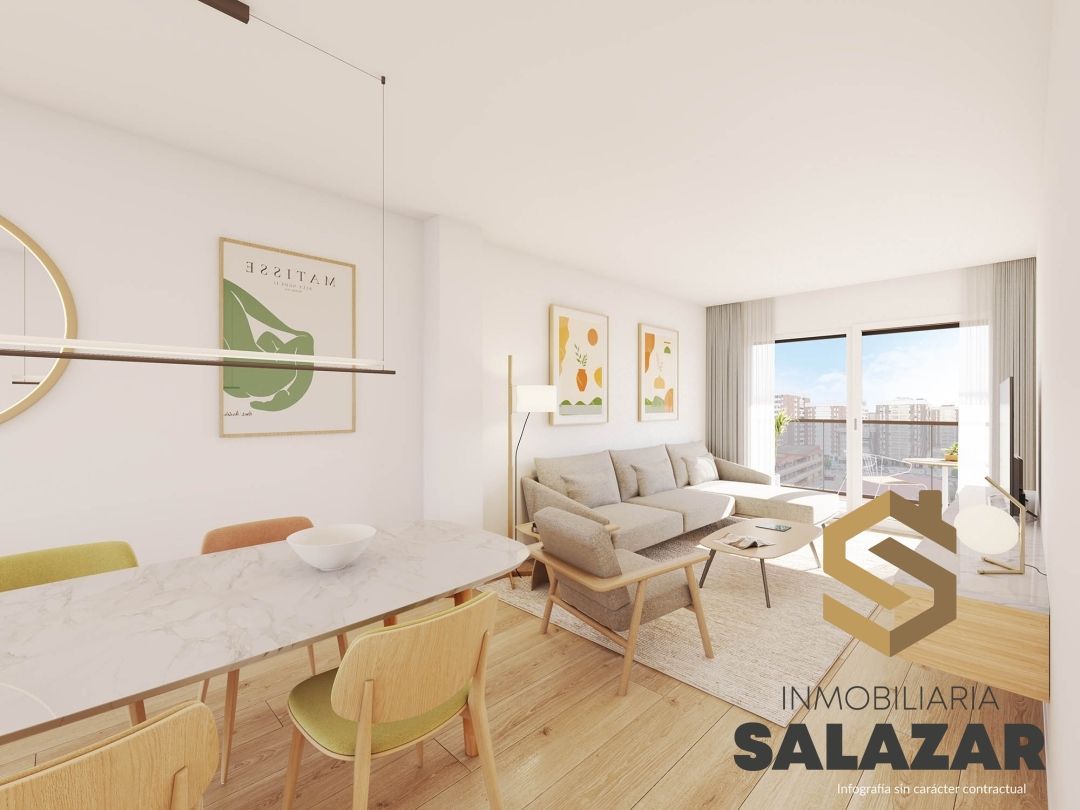 Sala d'estar de Pis en venda en Bilbao  amb Aire condicionat, Calefacció i Terrassa