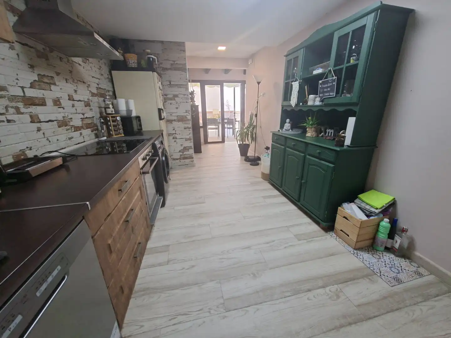 Cuina de Casa o xalet en venda en La Rinconada amb Aire condicionat, Calefacció i Terrassa