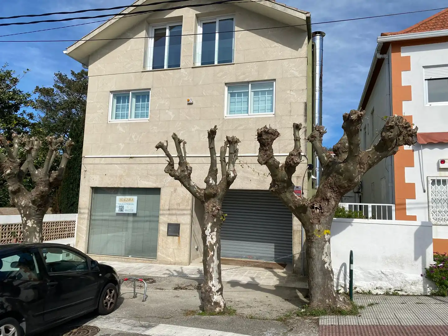 Außenansicht von Geschaftsraum zur Miete in Vigo  mit Klimaanlage und Terrasse