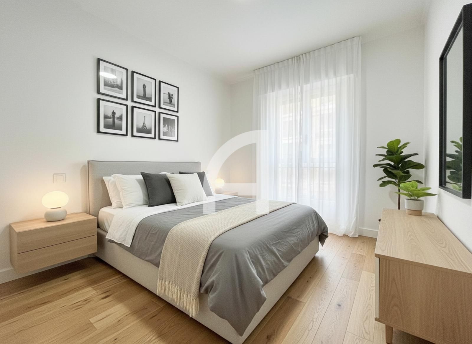 Dormitori de Pis en venda en  Madrid Capital amb Calefacció i Terrassa