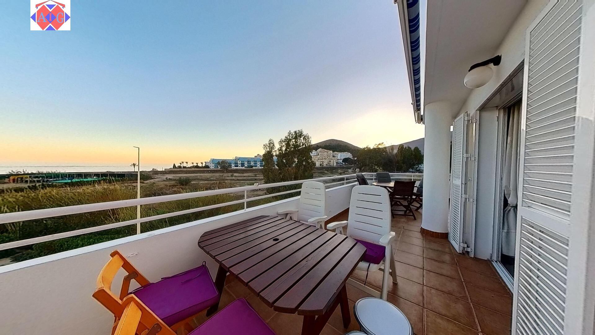 Terrace of Duplex for sale in Lújar  with Air Conditioner, Private garden and Terrace