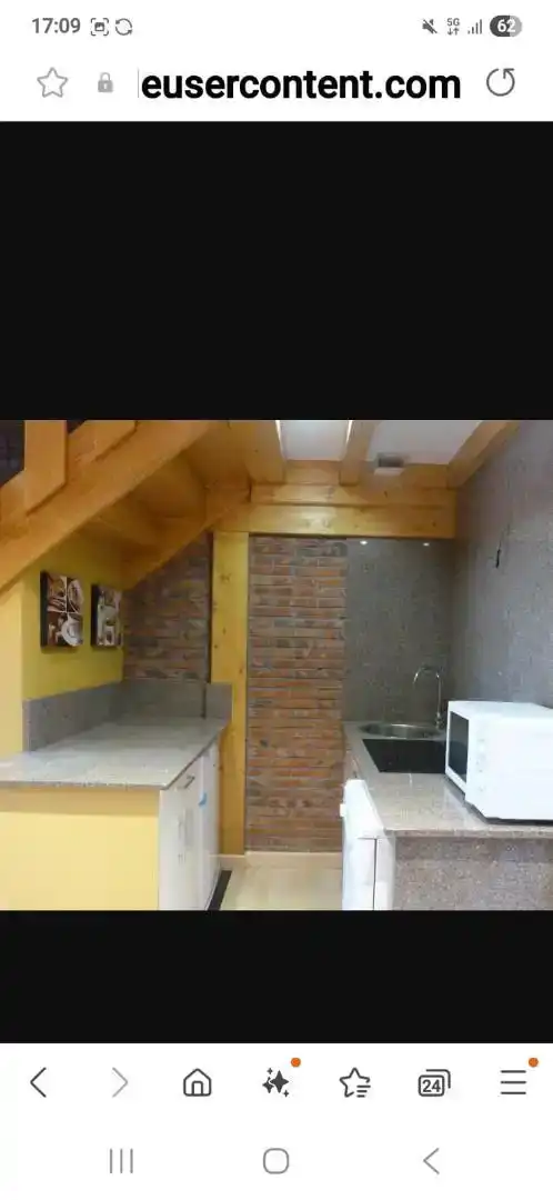 Cuina de Casa o xalet en venda en Rasines amb Balcó
