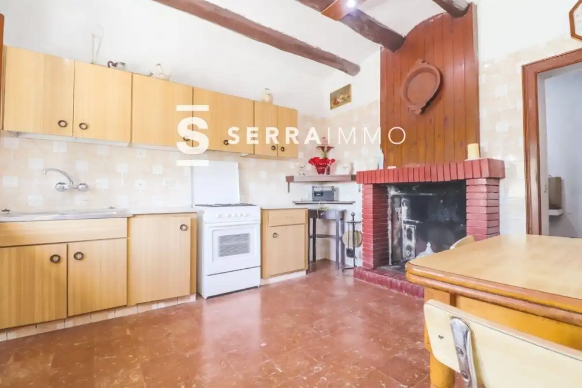 Cocina de Finca rústica en venta en Font-rubí con Jardín privado y Balcón