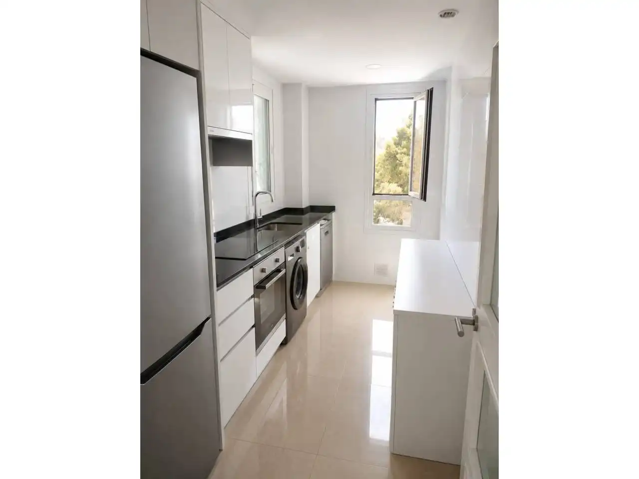 Kitchen of Flat for sale in Cabanes  with Air Conditioner, Storage room and Furnished