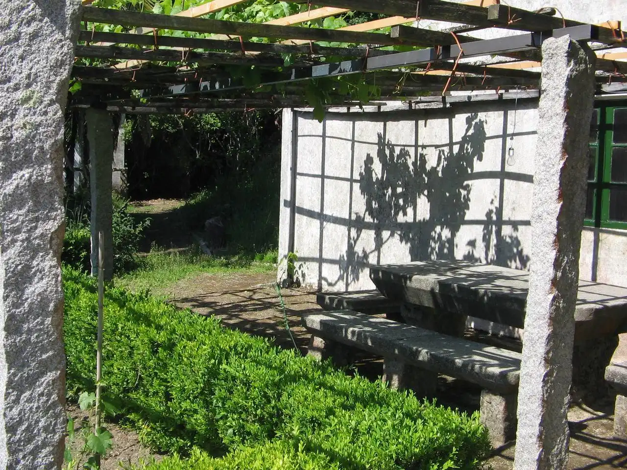 Jardí de Casa o xalet en venda en Vigo  amb Calefacció, Jardí privat i Terrassa