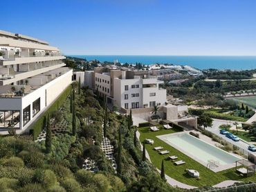 Apartament amb piscina en venda a Mijas pueblo