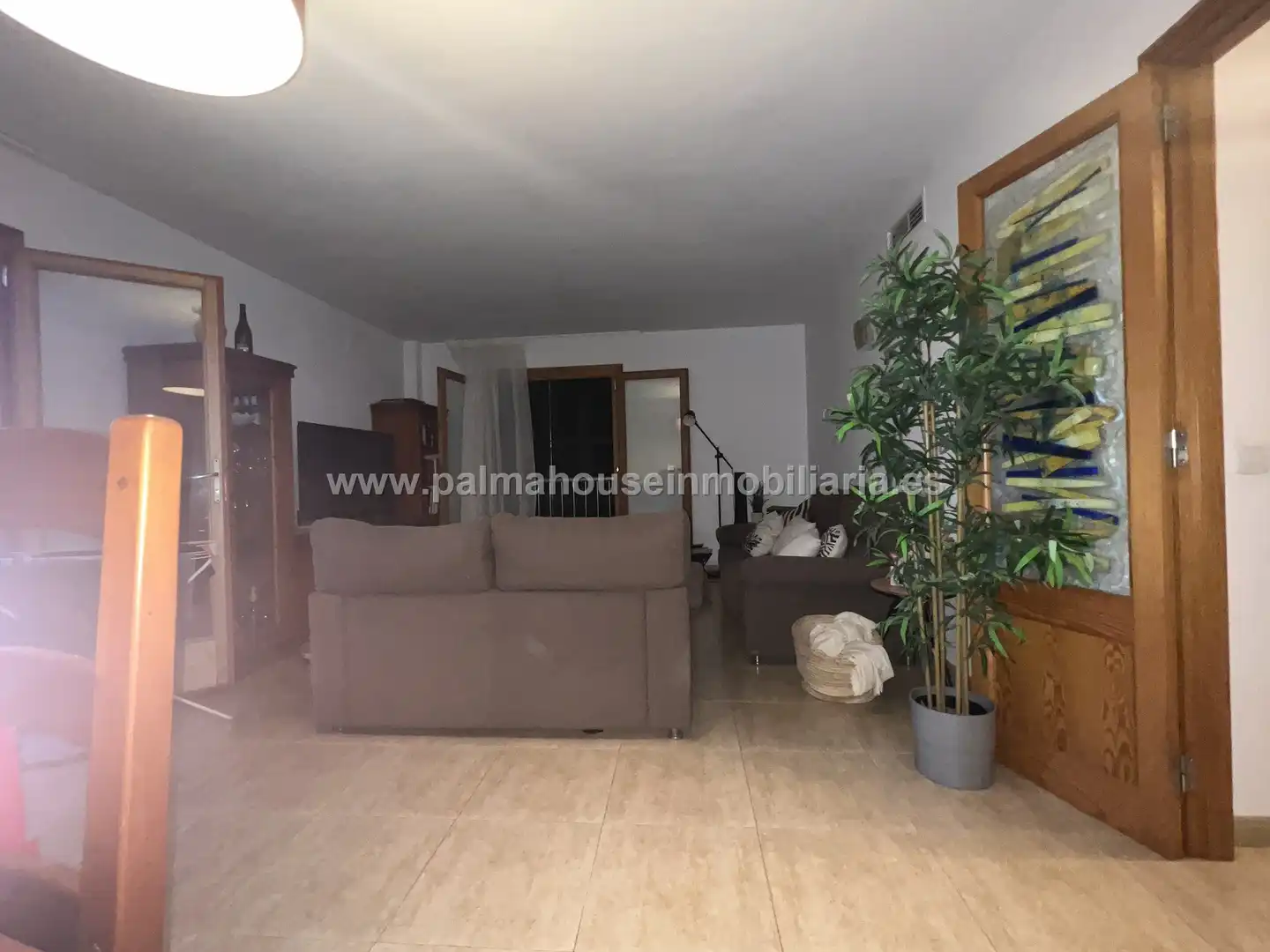 Wohnzimmer von Erdgeschoss zum Verkauf in Santa Margalida mit Klimaanlage, Heizung und Terrasse