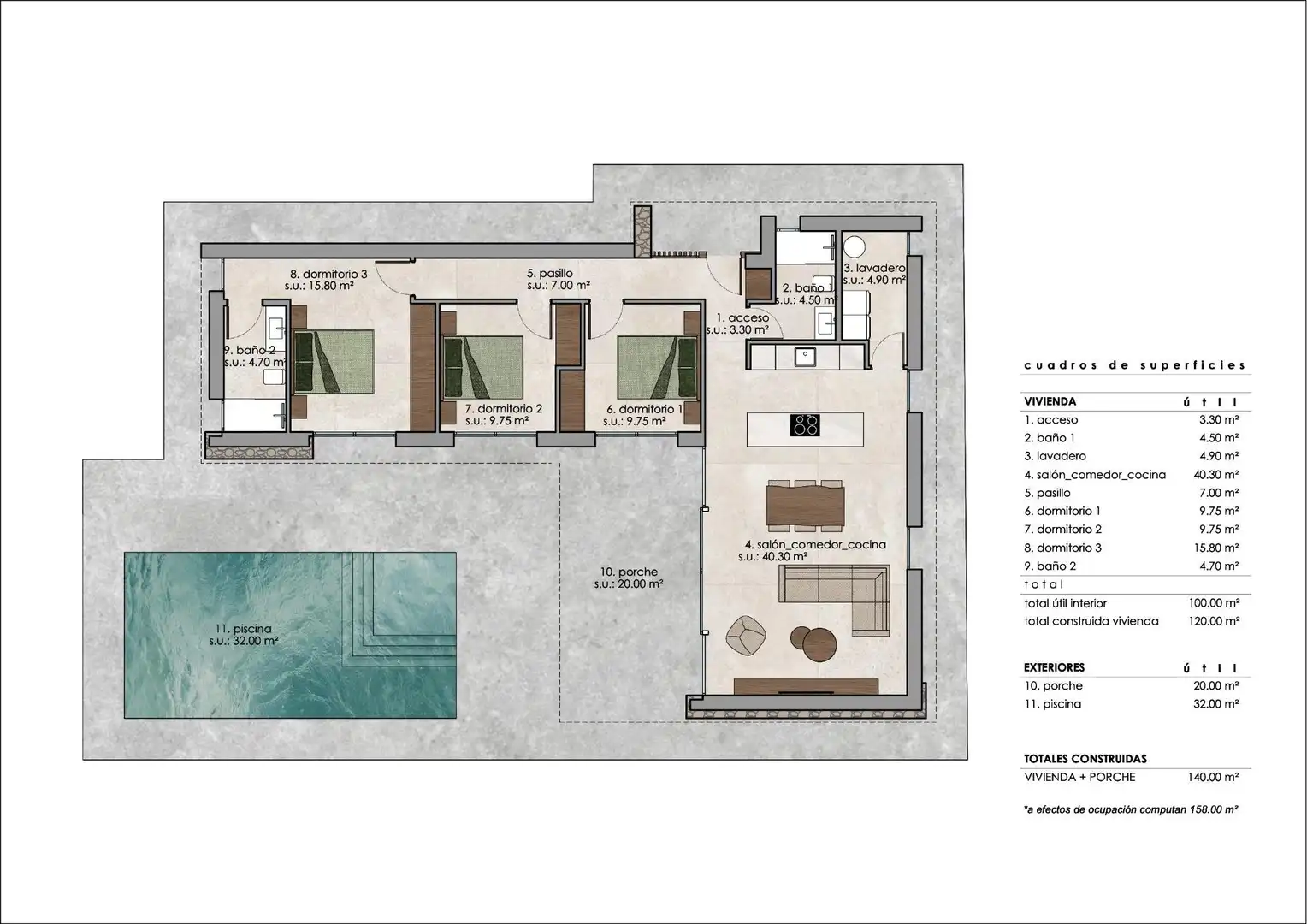 Detached house with pool for sale in El Pinós / Pinoso, imagen 16