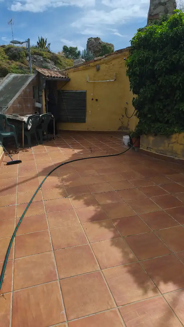 Terrassa de Casa o xalet en venda en Urrea de Jalón amb Terrassa, Moblat i Forn