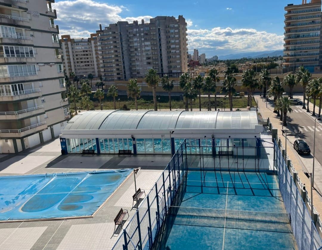 Swimming pool of Flat for sale in Tavernes de la Valldigna  with Private garden, Terrace and Furnished