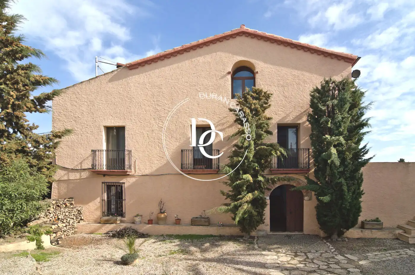 Exterior view of Country homes for sale in El Molar (Tarragona)  with Swimming Pool and Balcony