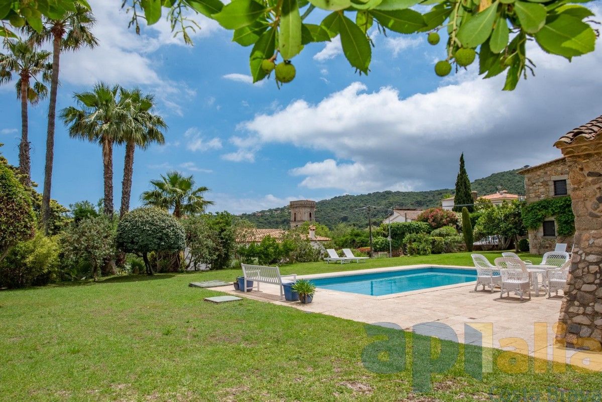 Garden of Country house for sale in Calonge i Sant Antoni  with Private garden, Terrace and Swimming Pool