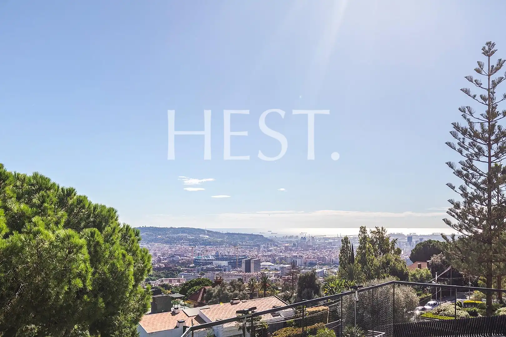 Vista exterior de Casa o chalet de alquiler en Barcelona con Aire acondicionado, Calefacción y Jardín privado