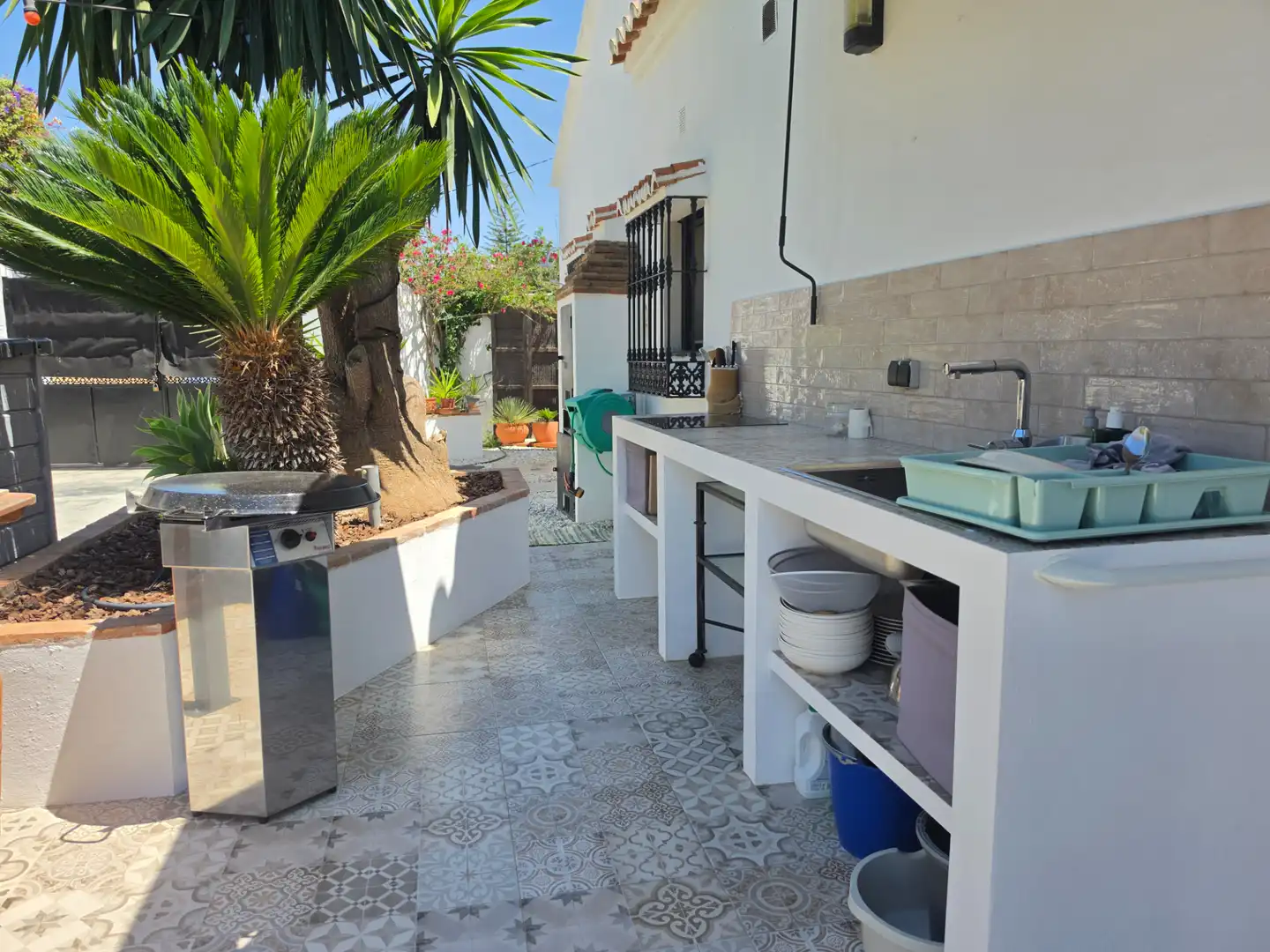 Cocina de Casa o chalet en venta en Alhaurín de la Torre con Aire acondicionado, Calefacción y Jardín privado