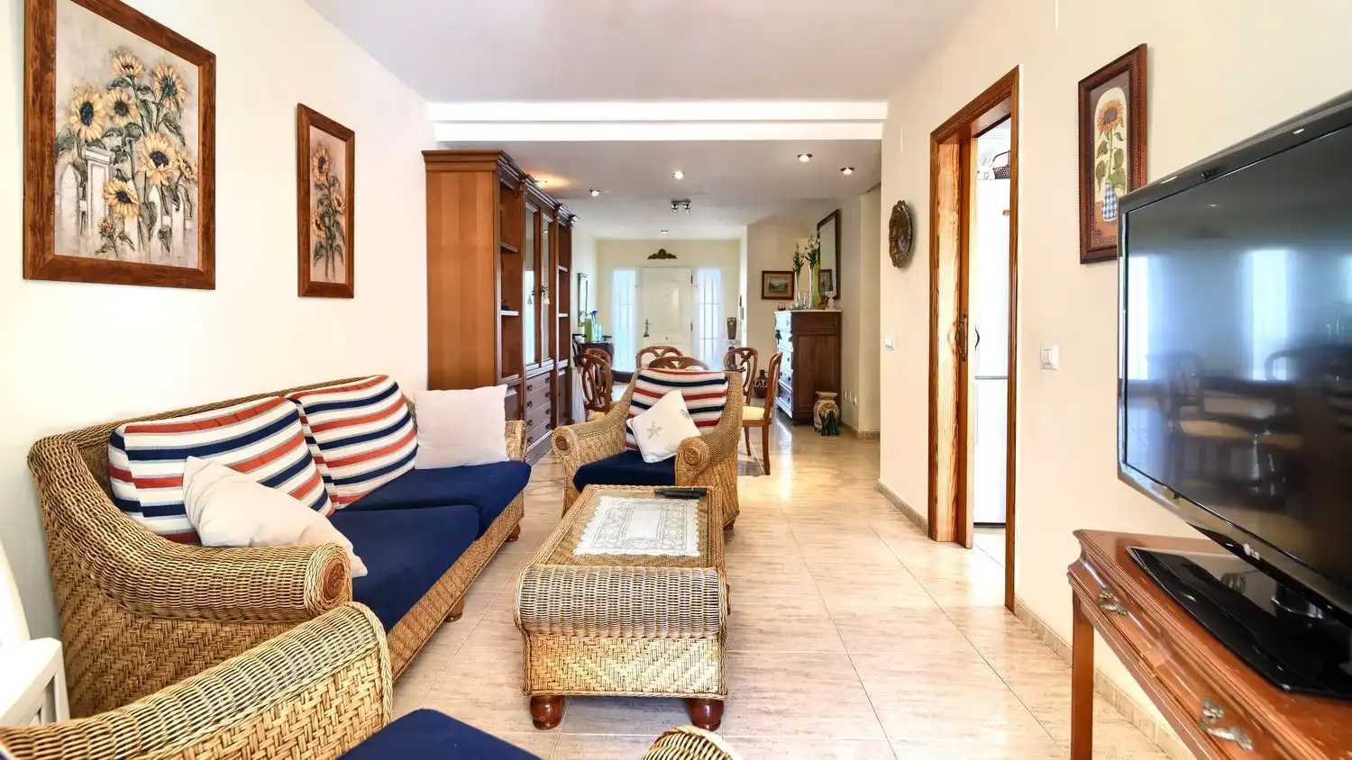 Sala de estar de Casa o chalet de alquiler en Sagunto / Sagunt con Terraza