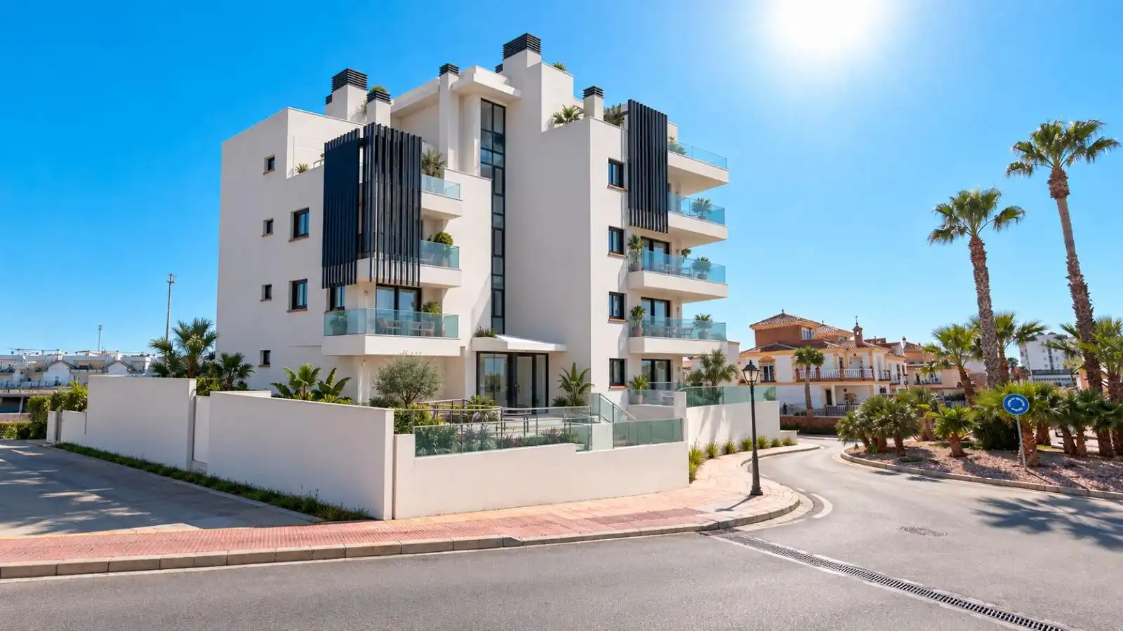 Mini appartamento di nuova costruzione con terrazza in vendita a Urbanización Santa Rosa 25, imagen 19