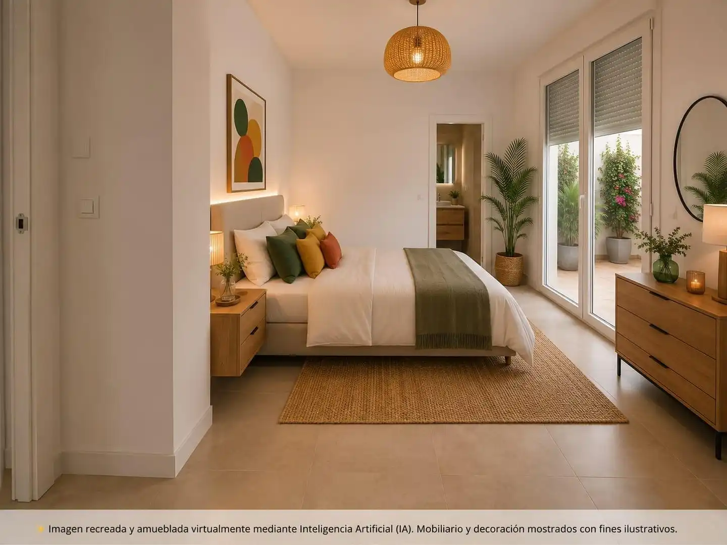 Schlafzimmer von Einfamilien-Reihenhaus zum Verkauf in Vegas del Genil