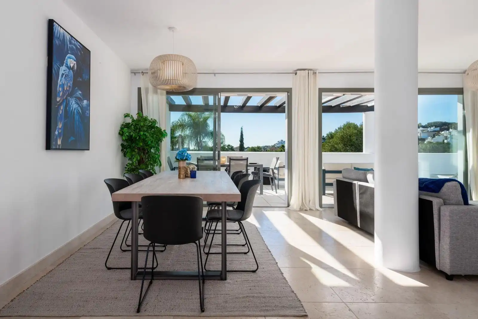 Apartment mit Terrasse zur Miete in Los Flamingos, imagen 5