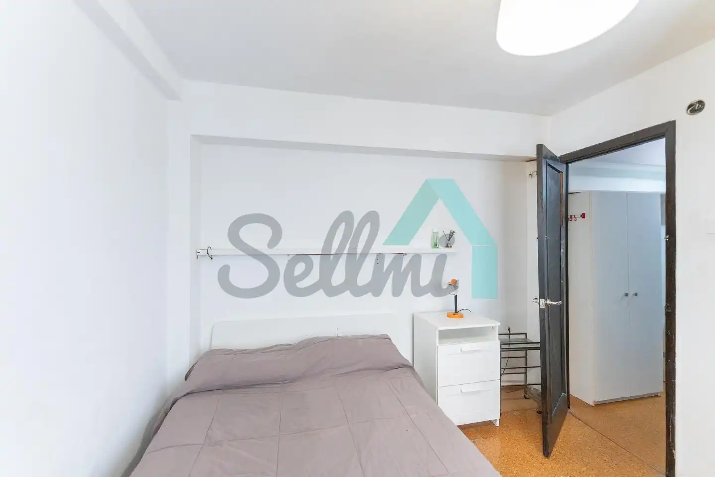 Schlafzimmer von Wohnung zur Miete in Gijón  mit Heizung, Terrasse und Möbliert