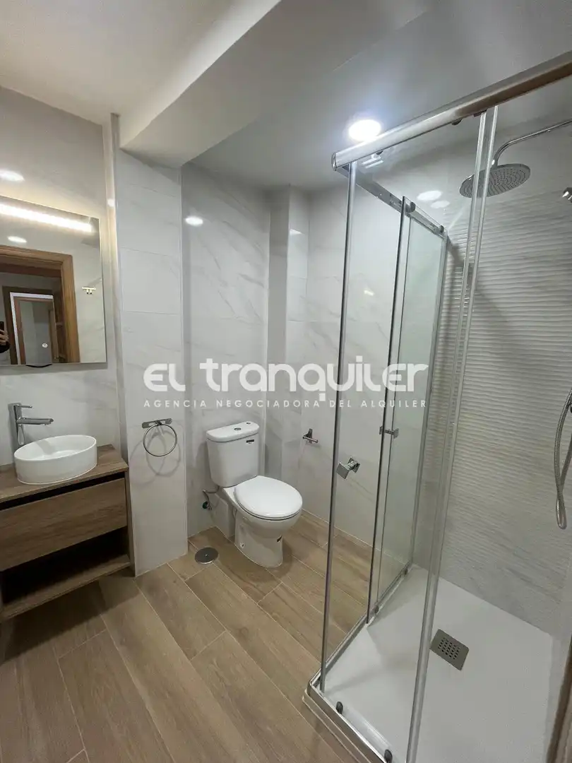 Baño de Piso de alquiler en Madrid con Aire acondicionado, Parquet y Se aceptan mascotas
