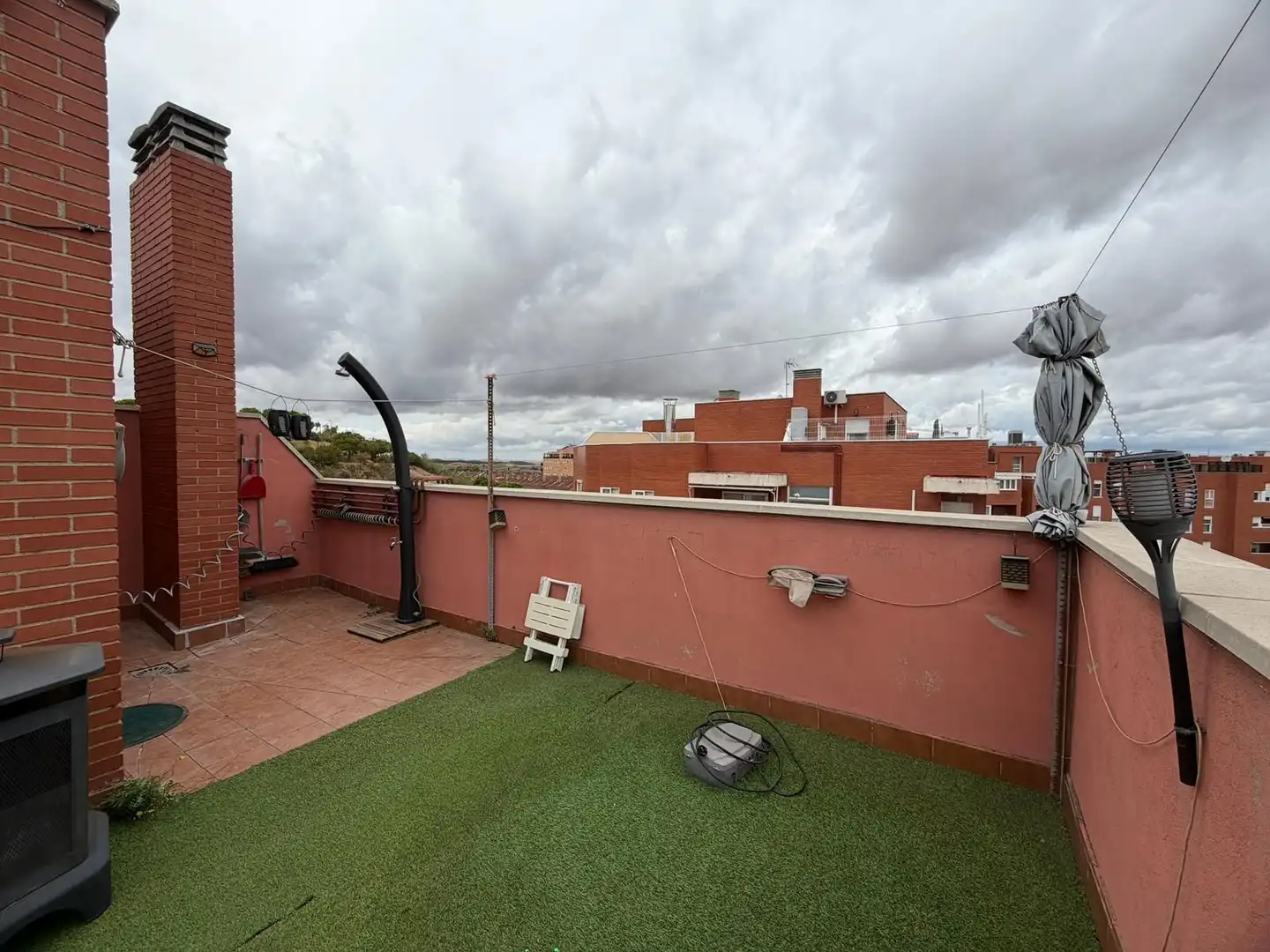 Terrace of Attic for sale in Arganda del Rey  with Air Conditioner, Heating and Private garden