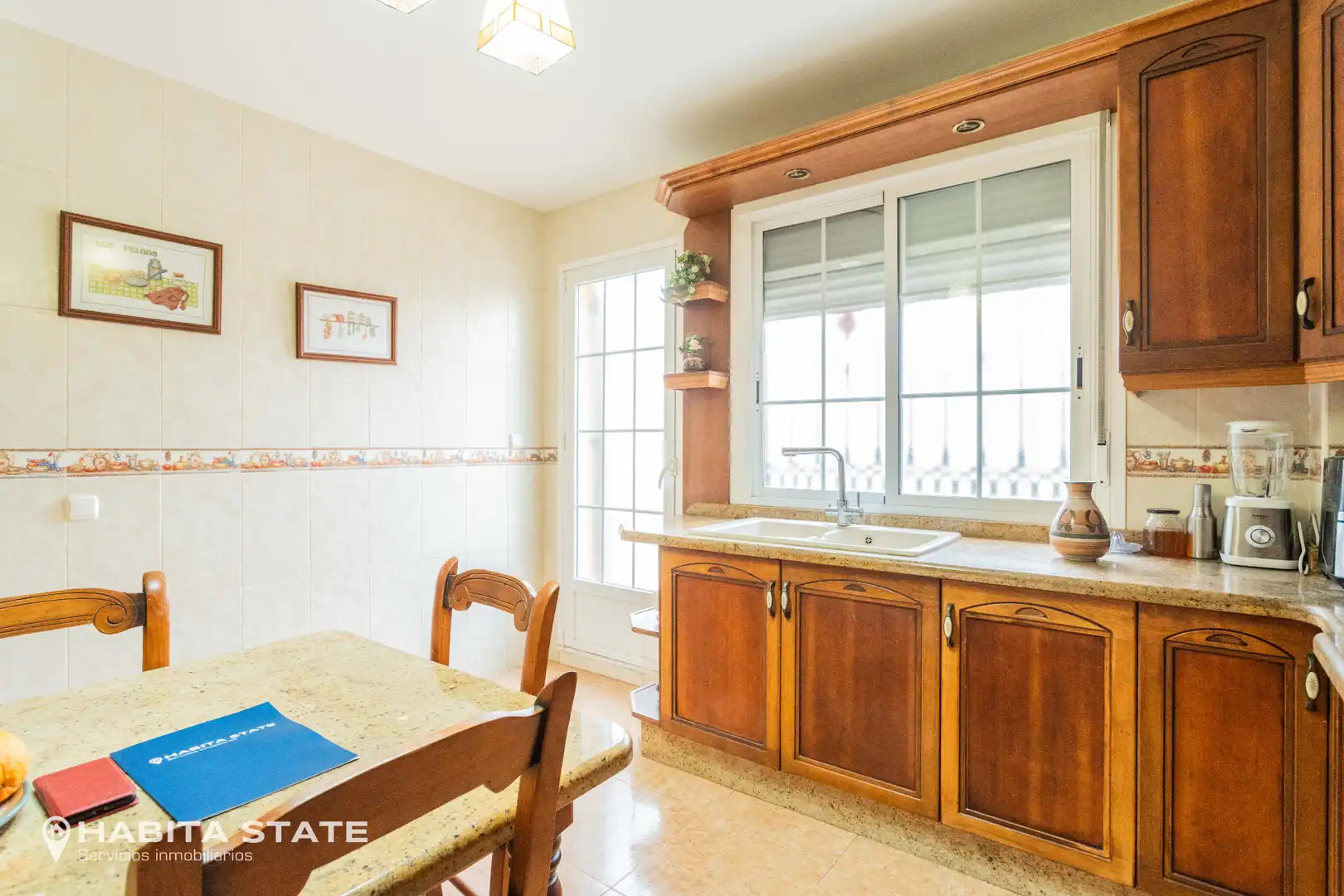 Cocina de Casa o chalet en venta en Pechina con Aire acondicionado, Calefacción y Jardín privado
