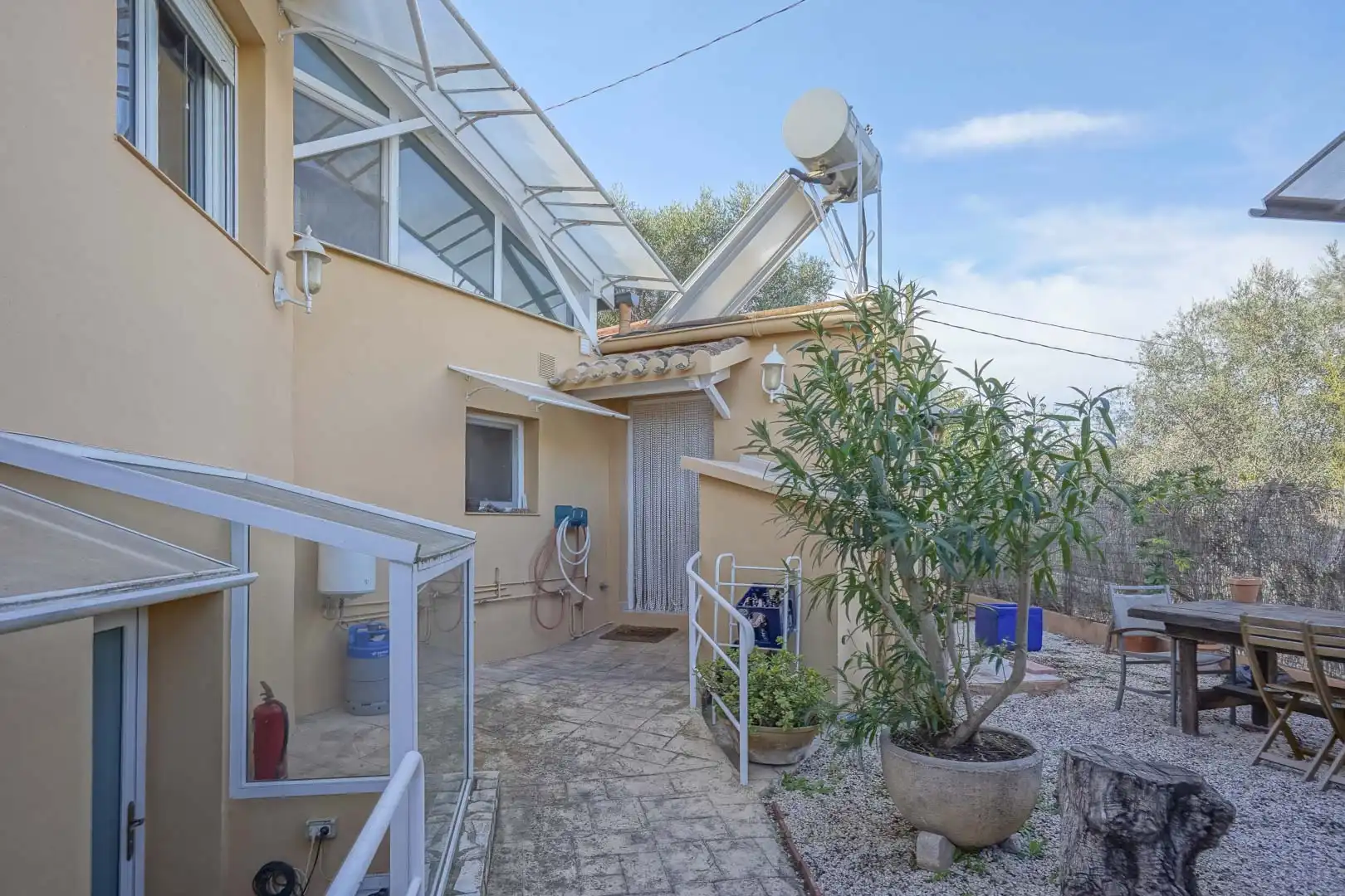 Garden of Houses for sale in Jávea / Xàbia  with Air Conditioner, Heating and Private garden