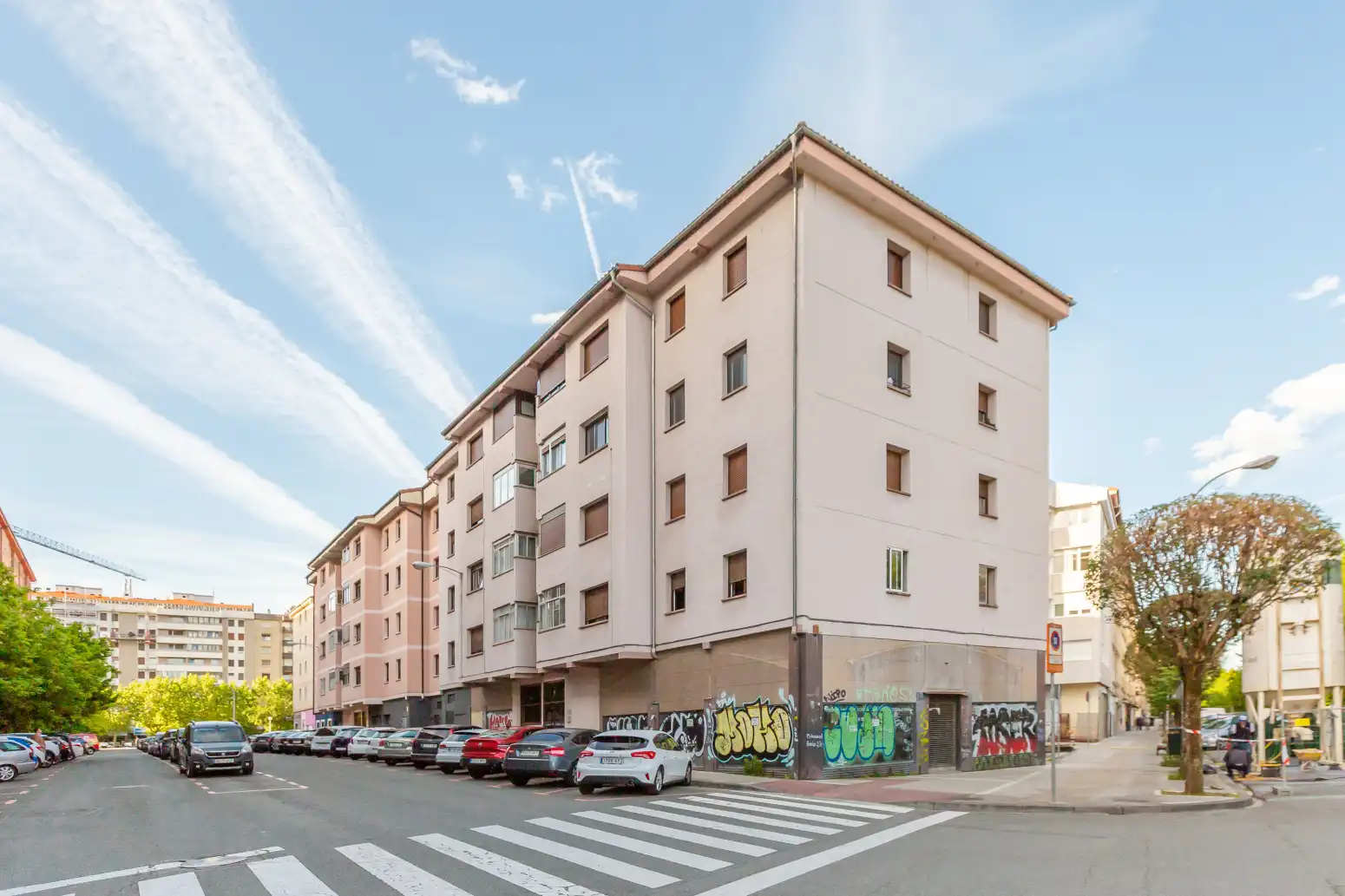 Exterior view of Flat for sale in  Pamplona / Iruña  with Heating and Terrace