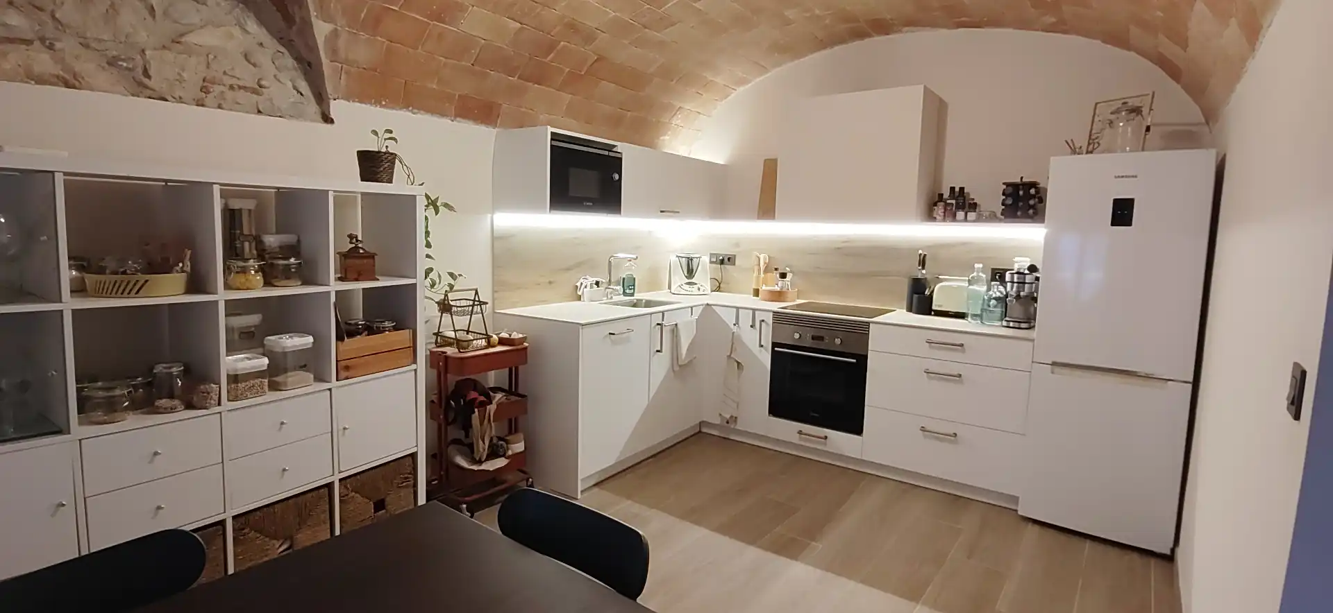 Küche von Maisonette zum Verkauf in L'Armentera mit Klimaanlage und Terrasse