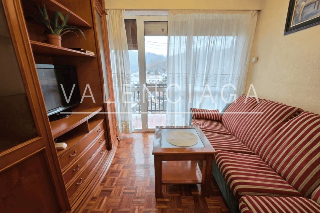 Sala d'estar de Pis en venda en Ordizia amb Balcó