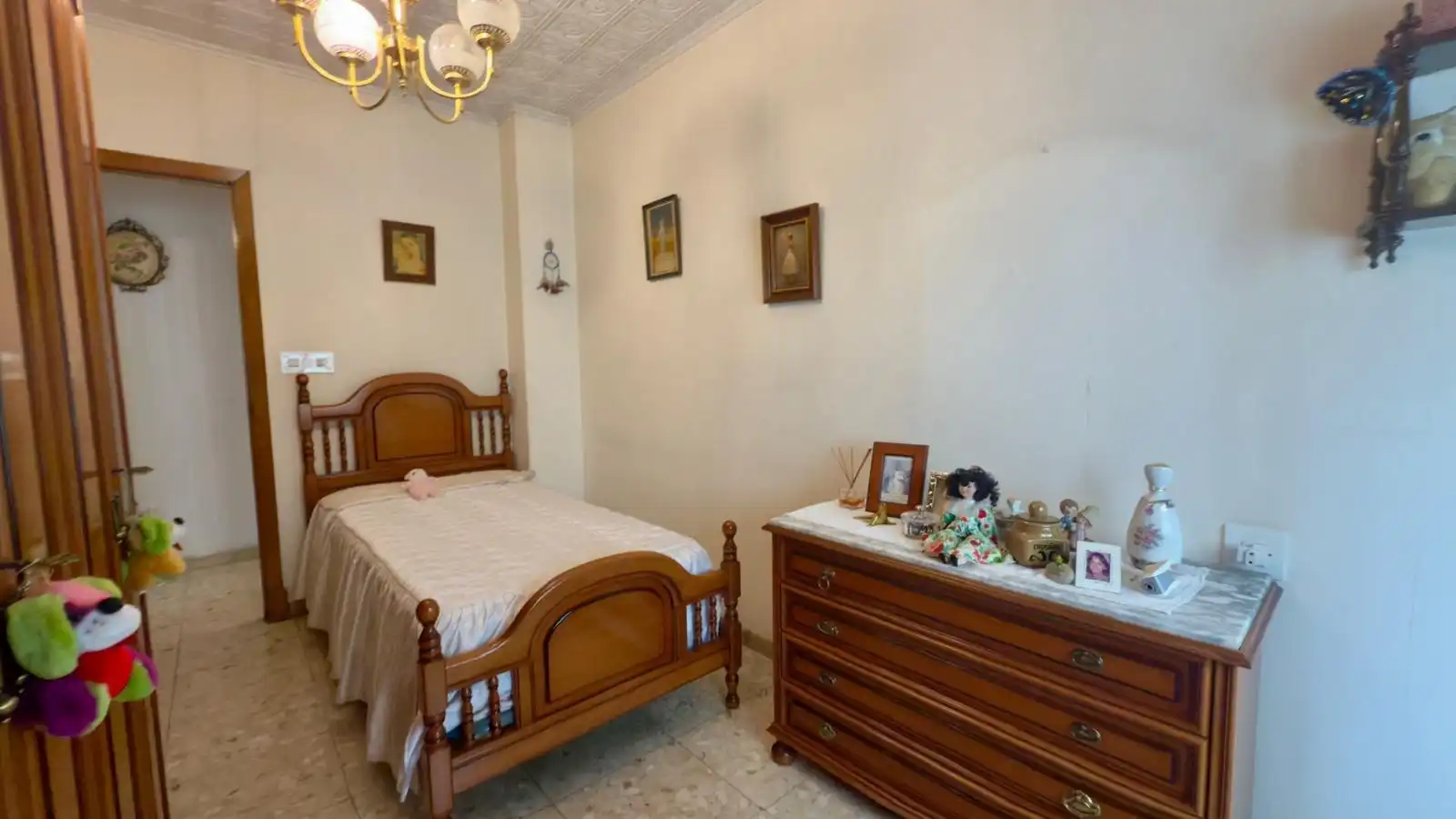 Bedroom of Flat for sale in Ourense Capital   with Heating, Storage room and Furnished