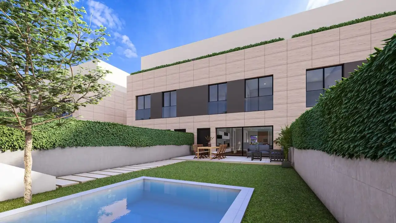 Neubau-Reihenhaus mit Terrasse zum Verkauf in Carrer del Clar de Lluna, imagen 8