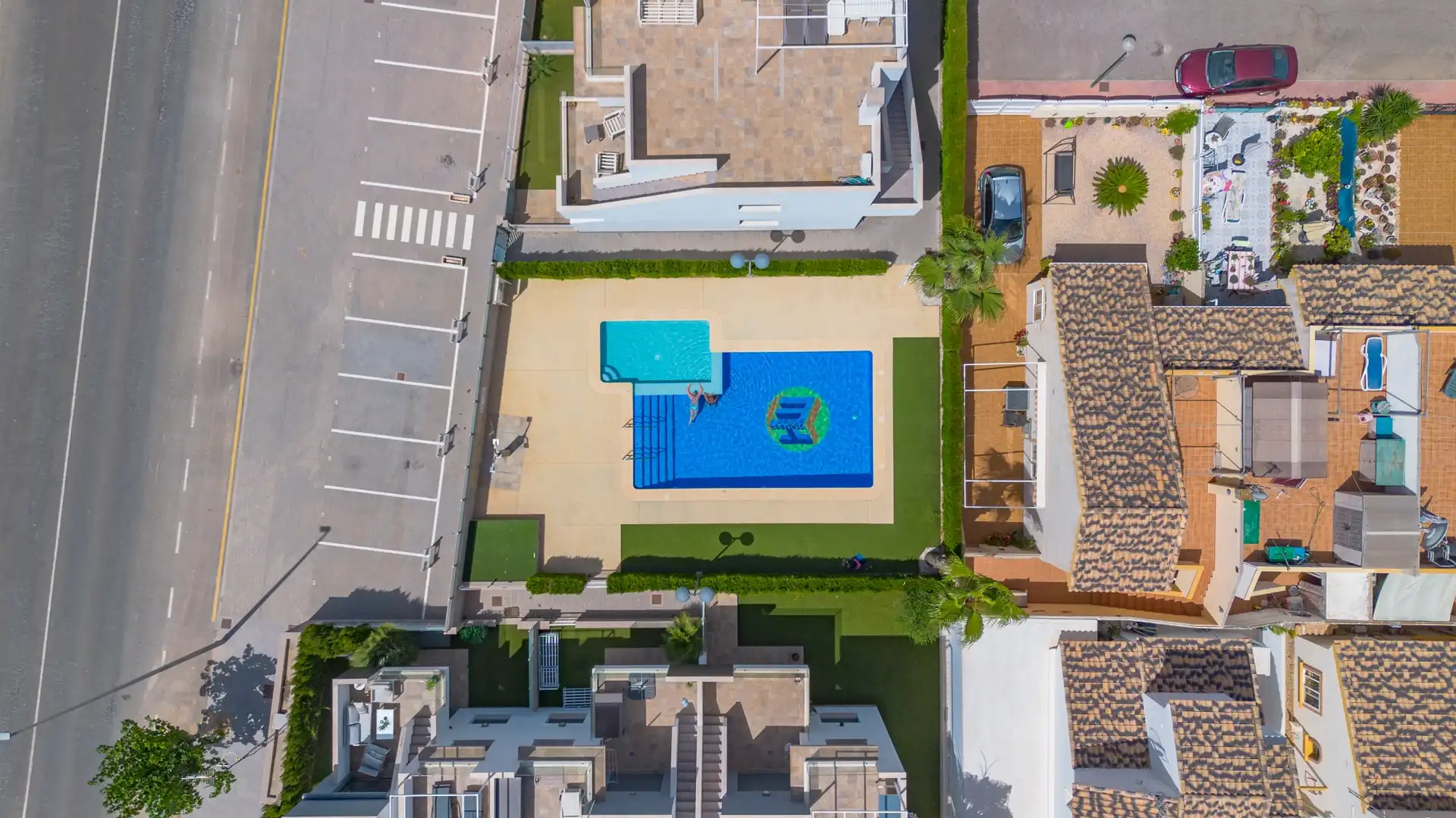 Swimming pool of Ground floor for sale in Pilar de la Horadada  with Air Conditioner, Terrace and Swimming Pool