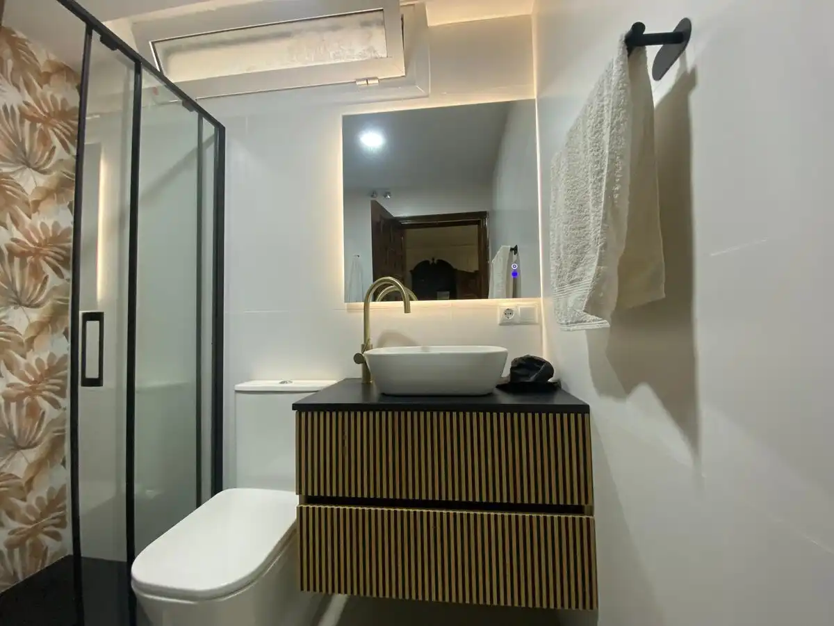 Baño de Apartamento en venta en Dénia con Piscina y Piscina comunitaria