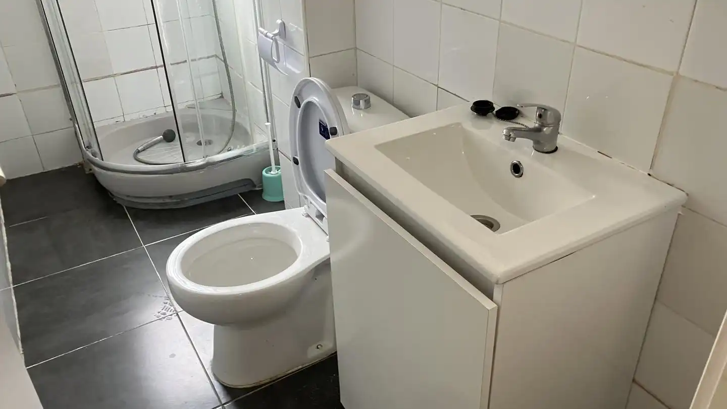 Bathroom of Flat for sale in Madrid