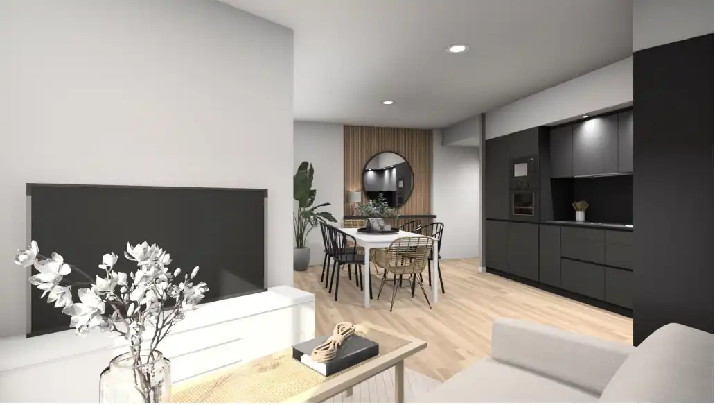 Living room of Flat for sale in Barcelona  with Air Conditioner, Heating and Terrace
